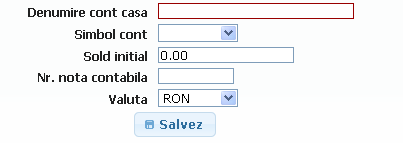  Configurare conturi casa