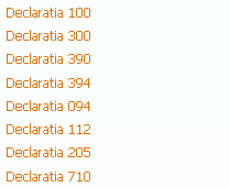  Declaratii