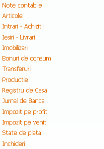  Operatii
