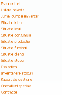  Situatii & Listari